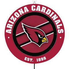 Arizona Cardinals, Metal Lite, Round - NFL