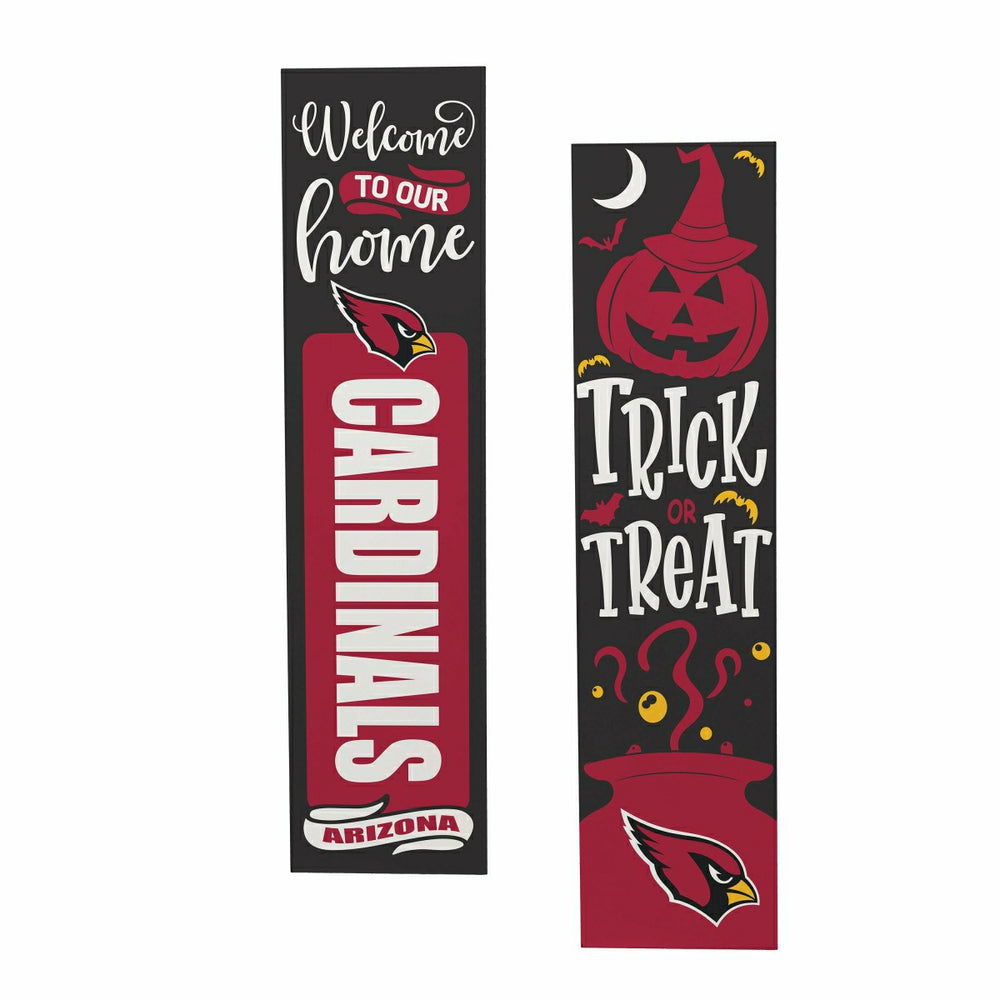 47" Double Sided Leaner, Arizona Cardinals, Halloween - NFL Home