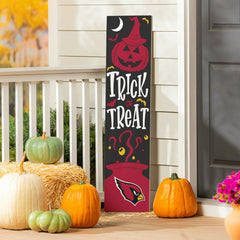 47" Double Sided Leaner, Arizona Cardinals, Halloween - NFL Home