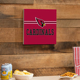 Arizona Cardinals Wood Wall Sign, 12x12 - NFL Home