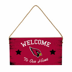 Arizona Cardinals Wood Wall Sign, 6x11 - NFL Home
