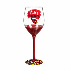 Arizona Cardinals, 17oz Boxed Stemware - NFL Home