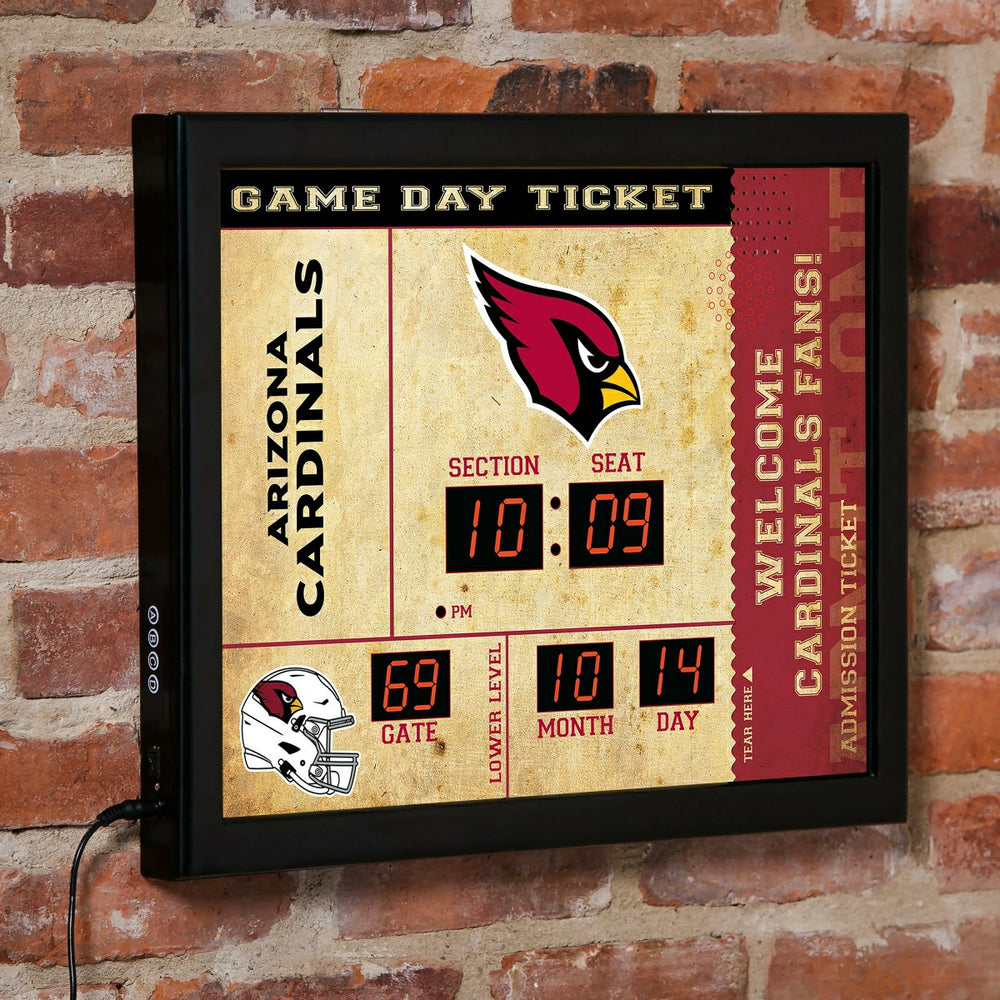 Scoreboard Wall Clock, Arizona Cardinals - NFL Home