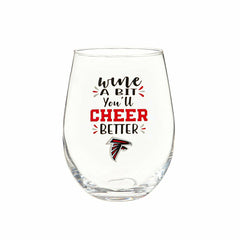 Atlanta Falcons, 17oz Boxed Stemless Wine - NFL Home