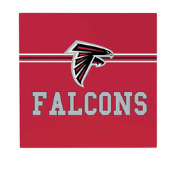 Atlanta Falcons Wood Wall Sign, 12x12 - NFL Home