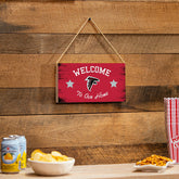 Atlanta Falcons Wood Wall Sign, 6x11 - NFL Home