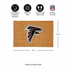 Atlanta Falcons Large Full Color Coir Mat, 36"x24" - NFL