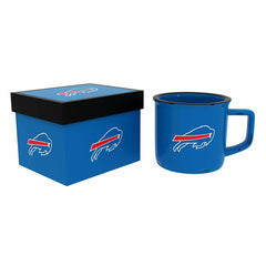 Buffalo Bills Ceramic Camp Cup with Enamel Finish, 14oz - NFL