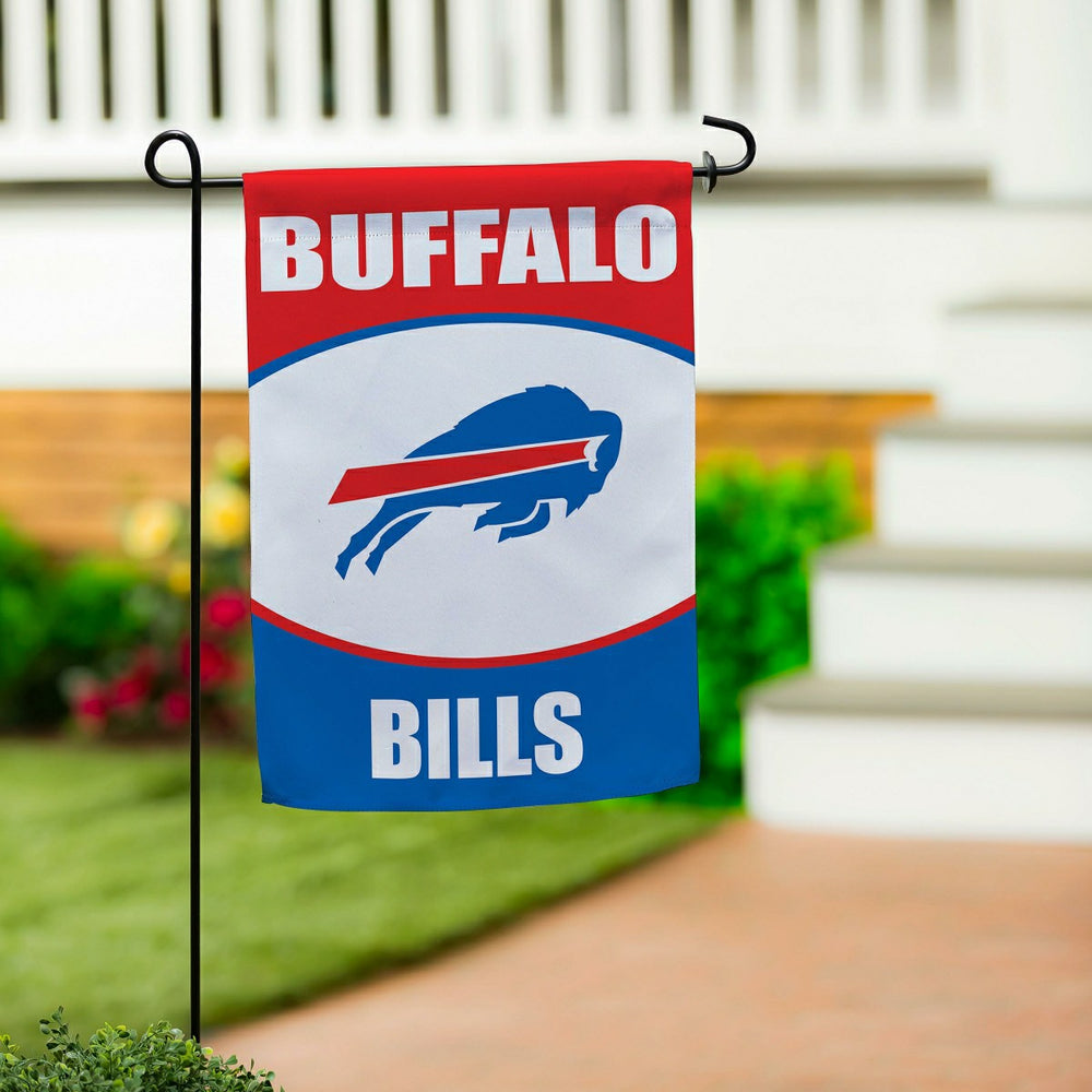 Buffalo Bills Suede Garden Flag - NFL
