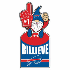 Buffalo Bills Gnome Metal Sign 10"L x 30"H - NFL Home