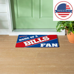 Buffalo Bills, PVC Mat COLOR, Home of a Fan - NFL