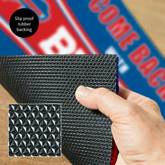 28" x 16" PVC Trapper Mat, Come Back with Tickets, Buffalo Bills - NFL