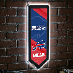 LED Wall Decor, Pennant, Buffalo Bills - NFL Home