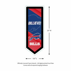 LED Wall Decor, Pennant, Buffalo Bills - NFL Home