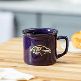 Baltimore Ravens Ceramic Camp Cup with Enamel Finish, 14oz - NFL