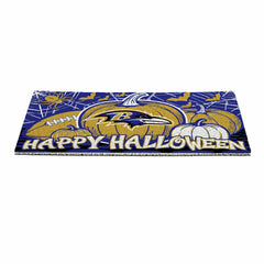 Baltimore Ravens Halloween PVC Mat, 28"x16" - NFL