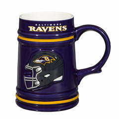 Baltimore Ravens Ceramic Stein Cup, 24oz - NFL Home