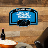 Carolina Panthers USA Embossed Steel Wall Sign, 11" x 17" - NFL Home