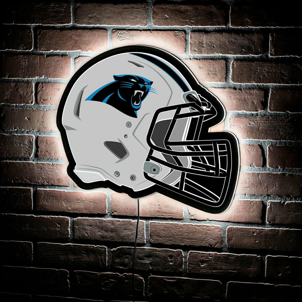 LED Wall Decor, Helmet, Carolina Panthers - NFL Home