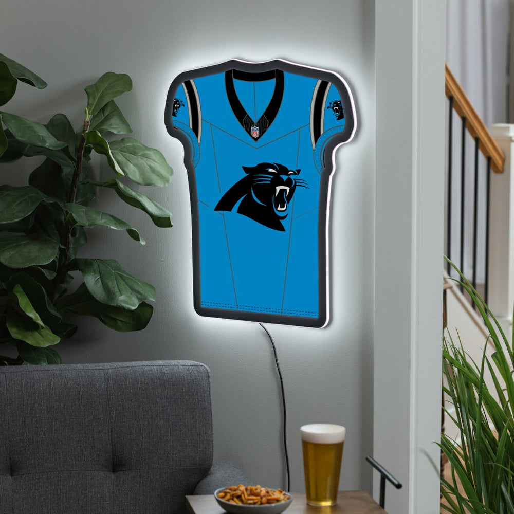 Carolina Panthers NFL Football Jersey Edgelite LED Decor - NFL