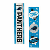 Carolina Panthers 47" Double Sided Leaner, Christmas - NFL Home