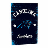 Carolina Panthers Wood Wall Sign, 16x24 - NFL Home