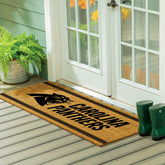 Carolina Panthers Extra Large One Color Coir Mat, 60"x24" - NFL