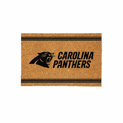 Carolina Panthers Large One Color Coir Mat, 36"x24" - NFL