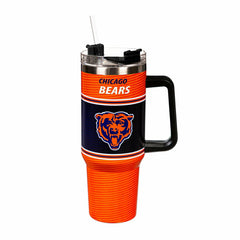 40oz Stainless Steel Canyon Cup w/ Straw, Chicago Bears - NFL Home