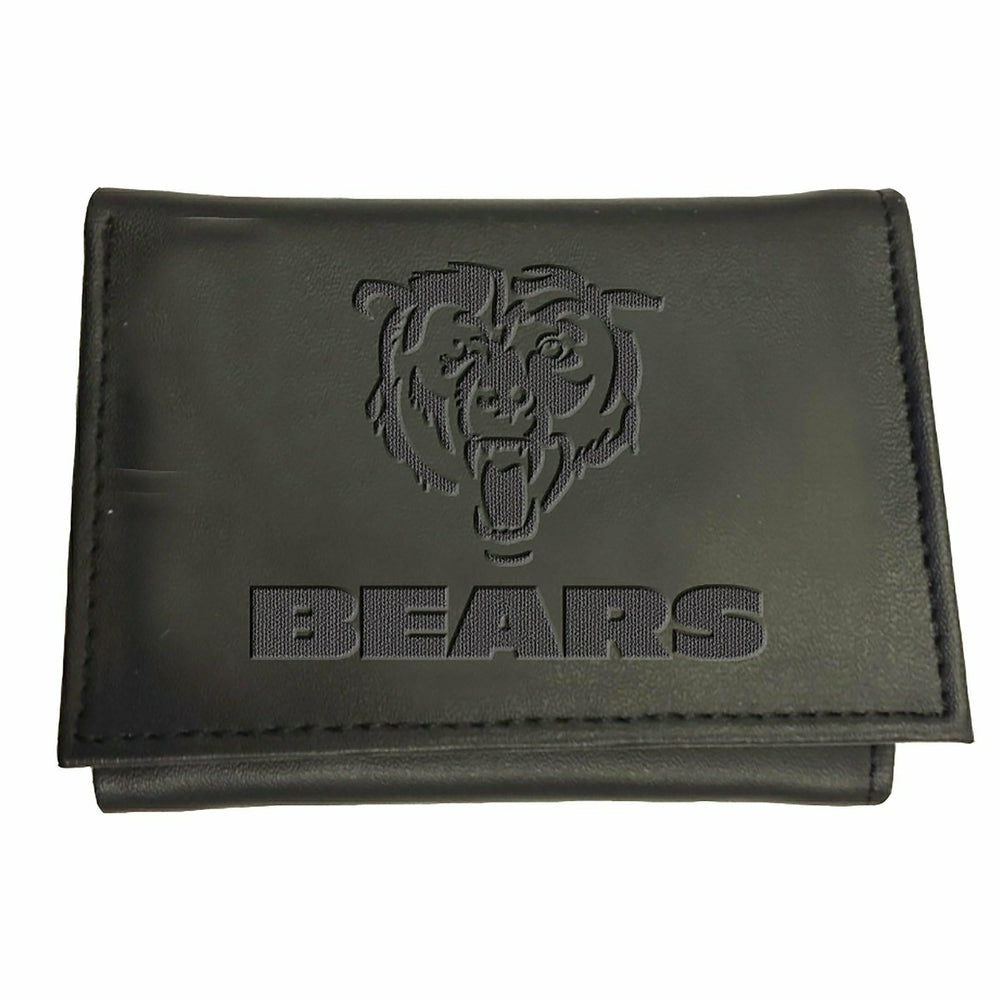 Chicago Bears, Tri-Fold Wallet, Black - NFL Home