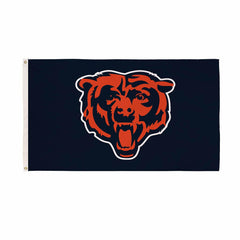 Chicago Bears Single Sided Estate Flag with 2 Grommets 3'x5' - NFL Home