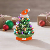 8" LED Ceramic Christmas Tree, Cleveland Browns - NFL Home