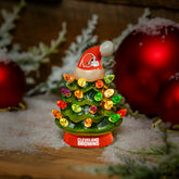 Cleveland Browns 4" Mini LED Tabletop Christmas Tree, Set of 2 - NFL Home