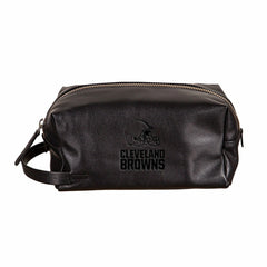 Cleveland Browns, Embossed Toiletry Bag, Black - NFL Home