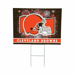 Cleveland Browns Yard Sign, Patriotic - NFL Home