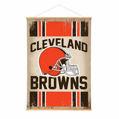 Cleveland Browns, Canvas Wall Tapestry, Large, 54x36 - NFL Home