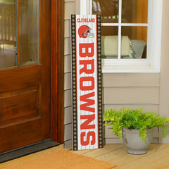 Cleveland Browns Christmas Double Sided Large Leaner, 47" - NFL Home