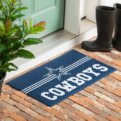 Embossed Mat, Cross Hatch, Dallas Cowboys - NFL