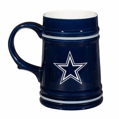 Dallas Cowboys Ceramic Stein Cup, 24oz - NFL Home