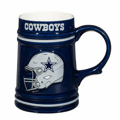 Dallas Cowboys Ceramic Stein Cup, 24oz - NFL Home