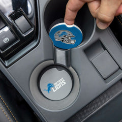 Detroit Lions Car Coaster Set, 2pc - NFL