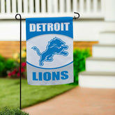 Detroit Lions Suede Garden Flag - NFL