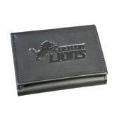 Detroit Lions, Tri-Fold Wallet, Black - NFL Home