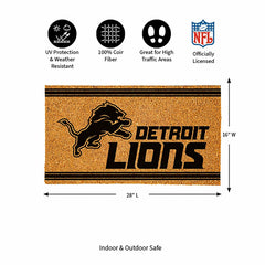 Detroit Lions, Coir Mat 1C - NFL