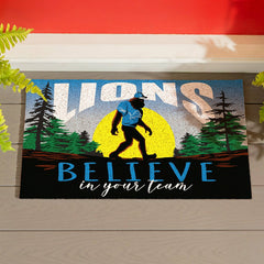 Detroit Lions Bigfoot PVC Mat, 28"x16" - NFL