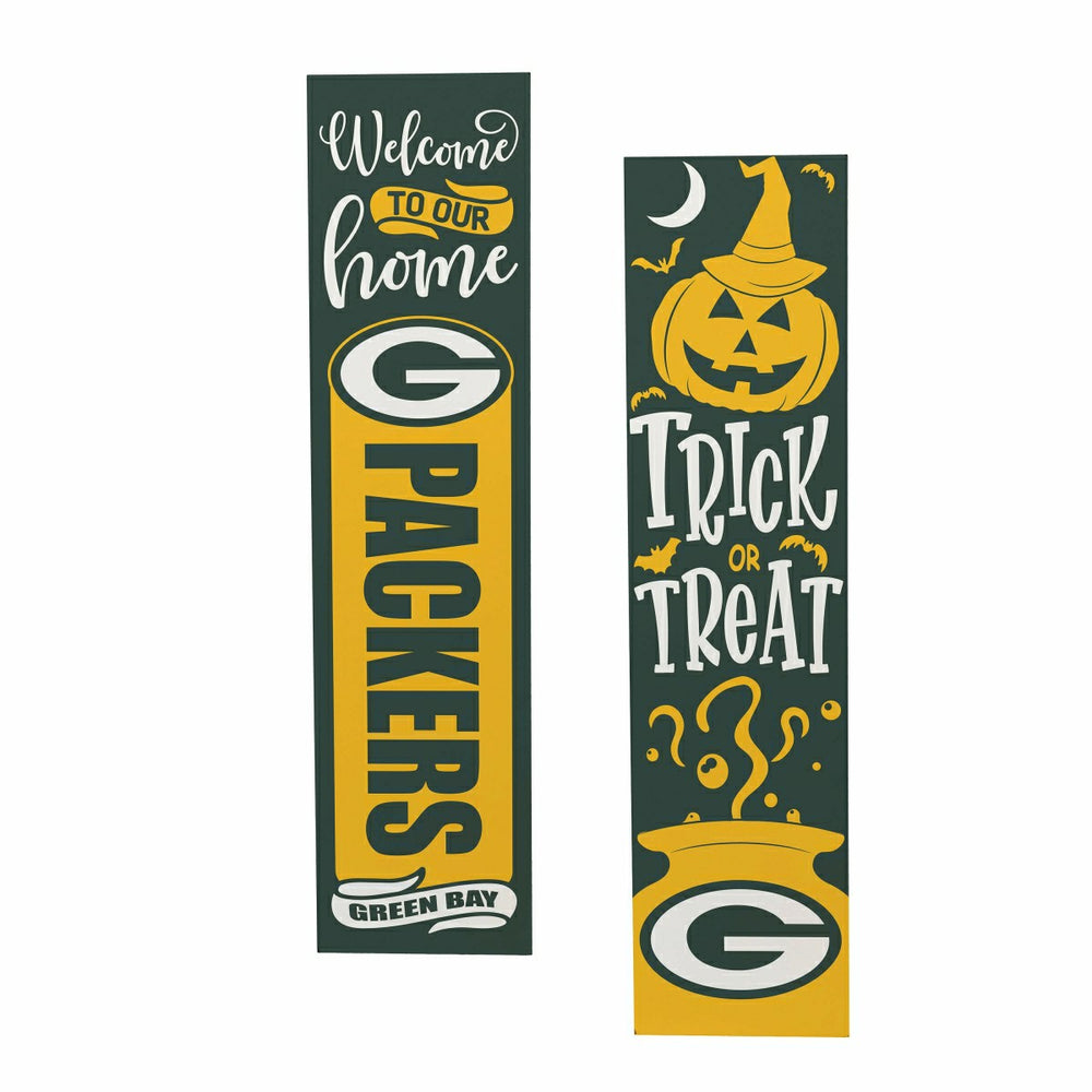 47" Double Sided Leaner, Green Bay Packers, Halloween - NFL Home