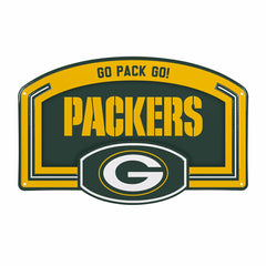 Green Bay Packers USA Embossed Steel Wall Sign, 11" x 17" - NFL Home