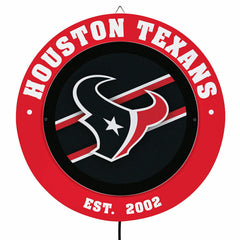 Houston Texans, Metal Lite, Round - NFL