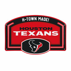 Houston Texans USA Embossed Steel Wall Sign, 11" x 17" - NFL Home
