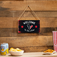 Houston Texans Wood Wall Sign, 6x11 - NFL Home